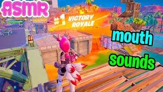 ASMR Gaming  Fortnite Ranked Reload Relaxing Trigger Words + Controller Sounds Whispering 