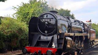 Class 9F at the Great central railway #steamlocomotive #heritagerailway #GCR