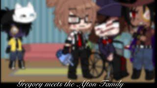 Gregory meets the Afton Family | FNAF | Security Breach | My au | Gacha Club