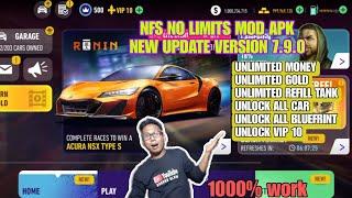 Need For Speed No Limits Mod Apk 2024 New Update v7.9.0 -Nfs No Limits Mod Apk-1000% Work