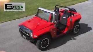 Electric Vehicles USA Mini Hummer HX