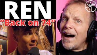 Ren "Back on 74": Message In A Bottle Live retake Rock Singer Vocal Coach First Time Hearing