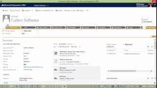 Microsoft Dynamics 2013 - Outlook Client