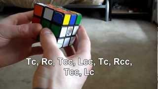 Finishing The Last Four Corners On A Rubik's Cube