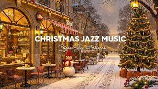 Friday Morning Jazz - Relaxing Jazz Instrumental Music at Cozy Coffee Shop ~ Christmas Jazz Music