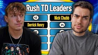 Can you name every NFL Teams Rush TD Leader?