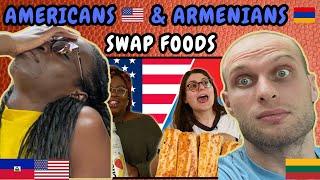 REACTION TO Americans and Armenians Swap Snacks | FIRST TIME WATCHING