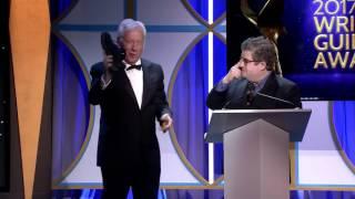 James Woods Humiliates Leftist Patton Oswalt at 2017 Writers Guild Awards