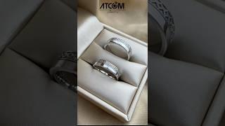Verighete Model Teodosia Aur Alb #verighete #weddingring #jewelry #romania #wedding #love #diaspora