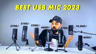 Best USB Mic Under 10,000/- | Best Microphone 2024 | USB Mic Comparison & Giveaway