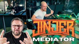 Drummer reacts to Vladislav Ulasevich - JINJER - Mediator (Live Drum Playthrough)