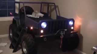 Kids Jeep Bed