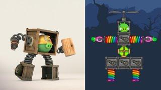 Bad piggies - piggy tales porkatron making