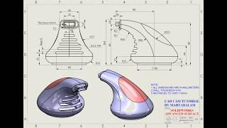 SolidWorks Advanced Surface Modelling Exercise 219