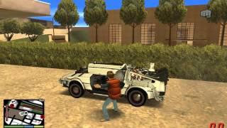 Gta SA BTTF Mod by Delorean88Mp UPDATE Gameplay