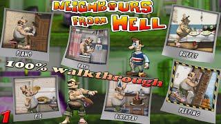 Neighbours From Hell GAMECUBE - Season 1 [100% walkthrough]