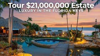 What Is Behind This Private Gated Luxurious Entrance in the Florida Keys?