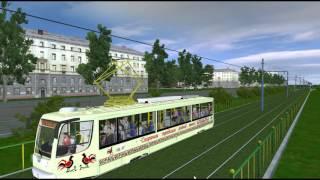 [Trainz] Стебринский (Стебрестеленский) трамвай. Маршрут 3 (2016 год)