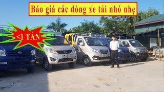 Báo giá xe tải nhỏ nhẹ HOT nhất dịp cuối 2019 | Longbientruck