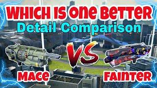 [WR] Mace VS Fainter Weapon Comparison in |War Robots|