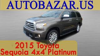 Toyota Sequoia 4WD Platinum 2015 Видео. Тест драйв Тойота Секвойя Платинум 2015. Авто из США