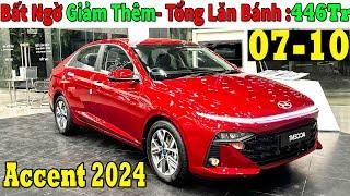 Bất Ngờ Tăng Giảm Thêm Hyundai Accent Tháng 10 Đua Vios, City| Lăn Bánh Hyundai Accent  | Topcarvn