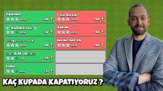 ARALIK 2024 EFSANE LİGİNİ KAPANIŞ SAVAŞLARI ! CLASH OF CLANS