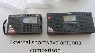 Tecsun PL-330 vs Tecsun PL-390 SW comparison with external longwire - part 2