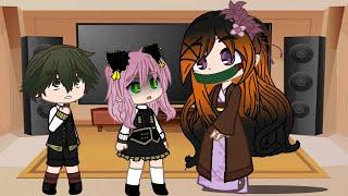 Spy x Family react to Anya future as nezuko (Damain x Anya)(bad english)( 5.98k subs special ).