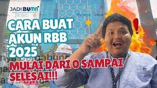 Cara Buat Akun RBB BUMN 2025 dari 0 Sampai Selesai! Panduan Lengkap & Tips Anti Gagal!