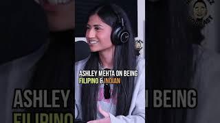 Ashley Mehta on Being Filipino & Indian | Nico Blitz Podcast #shorts