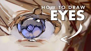 How to Draw EYES // GAOMON PD156 Pro (prod. acegleem)