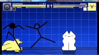MUGEN: Nanarman And Marshall VS Manny And Scene