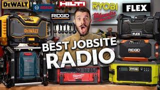 Best Jobsite Radio? Milwaukee, DeWalt, Ryobi, Bosch