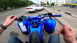 Тест-Драйв Yamaha Raptor 660R! Первый выезд на Рапторе! КвадроЖизнь! GoPro Hero 8 Black