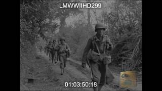 ATTACK NEAR MARIGNY; AERIAL BOMBINGS BETWEEN ST. LO AND PERIERA, 9TH DIV INFANTRYMEN A - LMWWIIHD299