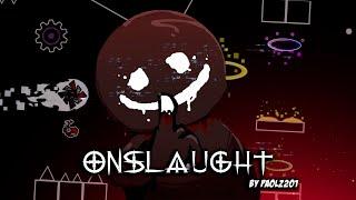 Onslaught [Layout] | Geometry Dash x Friday Night Funkin