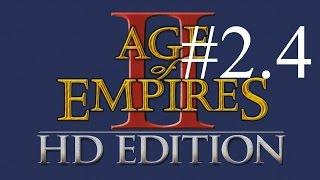 Age of Empires 2 HD - #2.4 - Ком. Жанна д"Арк - Осада Парижа