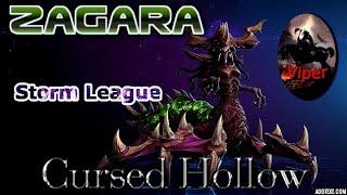 Heroes of the Storm | Zagara | Cursed Hollow | Storm League | HotS Gameplay