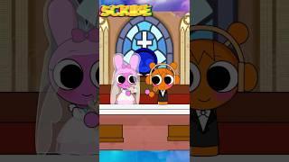 Pinky and Oren: The Beginning of a New Family #sprunki #oren #pinki #gray #wenda #love #animation