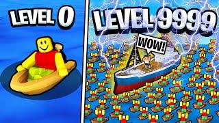 GETTING 9999+ NOOB SHIPS in Roblox Noob Army Tycoon!