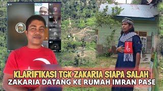 Klarifikasi Tgk Zakaria Akibat Datang ke Rumah Imran Pase diduga Hina Ayah Sop Jeunib