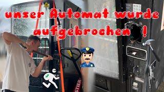 AUTOMAT GESPRENGT? Unser AUTOMAT wurde aufgebrochen! - Vandalismus am Automat - Vullis SnackKasten