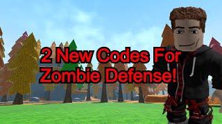 New Zombie Defense Codes for Halloween! - Roblox