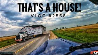 HOUSE HAZARD! | My Trucking Life | Vlog #2866