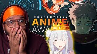 The CRAZIEST Crunchyroll Anime Awards I'VE EVER SEEN?!?!