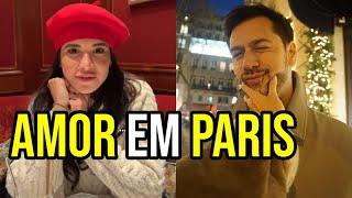 BRUNA GOMES VÊ NEVE PELA 1ª VEZ AO LADO DE BERNARDO SOUSA EM PARIS!