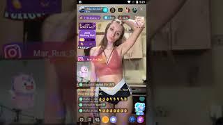 bigo live - enjoy the live dance show by the good shape Russian girl