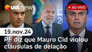 Plano para matar Lula e Moraes: bastidores, pedido de prisão a Bolsonaro e + ao vivo com comentários