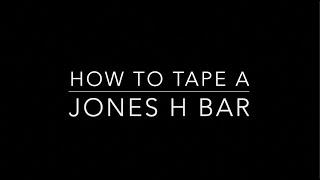 Tech Talk: How to Tape a Jones H-Bar